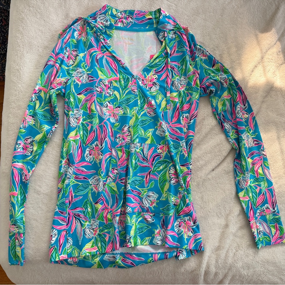 Lilly Pulitzer cassi UPF 50+ popover size M